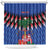Personalized Haiti Shower Curtain Christmas Festive Vibes