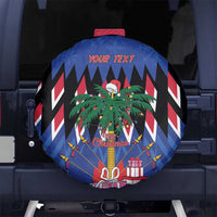 Personalized Haiti Spare Tire Cover Christmas Festive Vibes - Wonder Print Shop