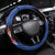 Haiti Steering Wheel Cover Christmas Festive Vibes - Wonder Print Shop