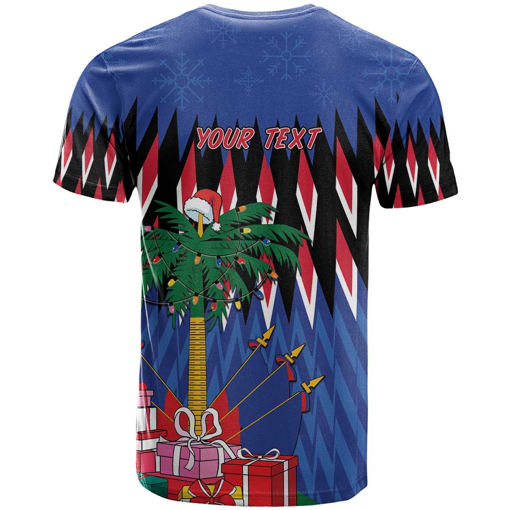 Personalized Haiti T Shirt Christmas Festive Vibes - Wonder Print Shop