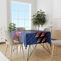 Personalized Haiti Tablecloth Christmas Festive Vibes - Wonder Print Shop