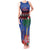 Personalized Haiti Tank Maxi Dress Christmas Festive Vibes - Wonder Print Shop