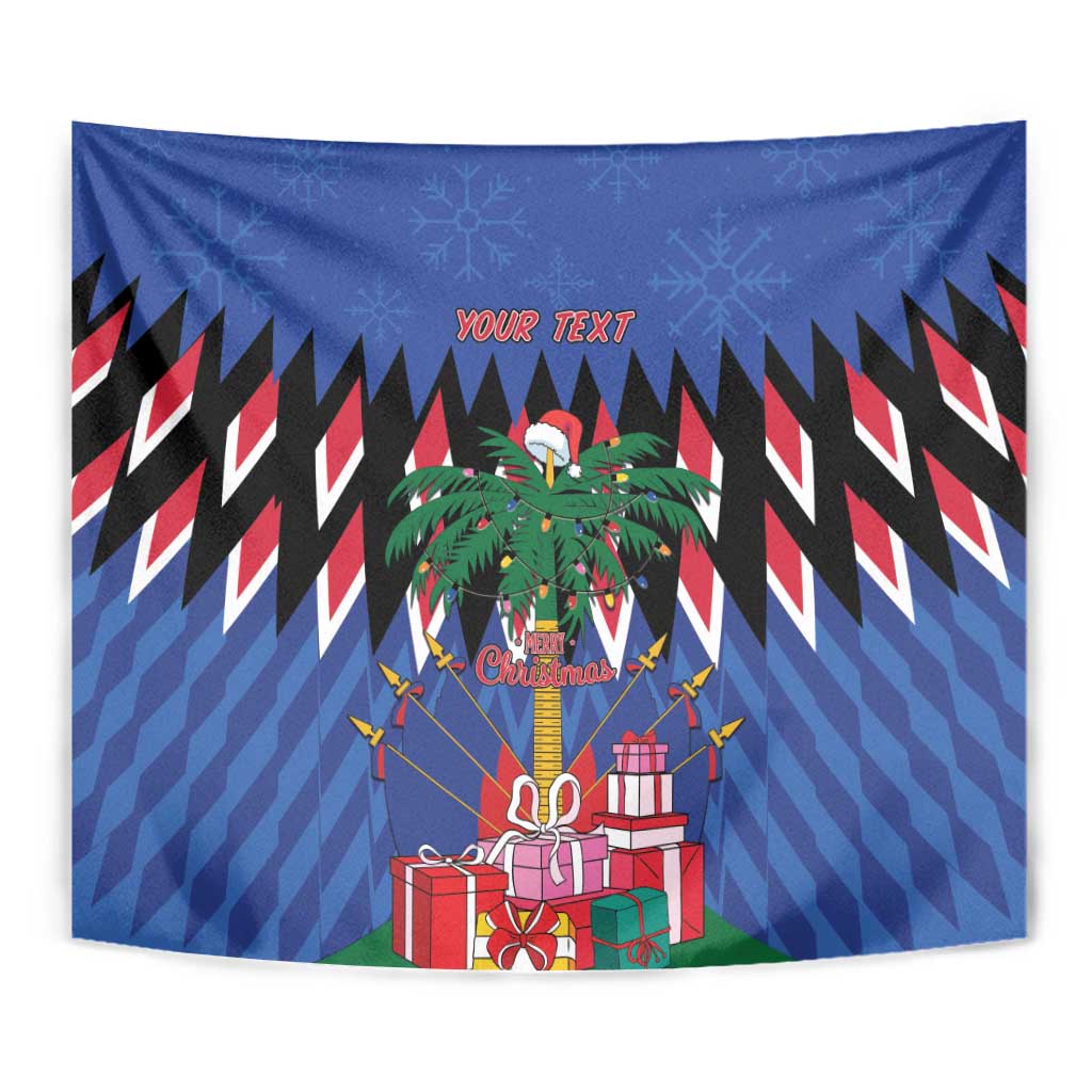 Personalized Haiti Tapestry Christmas Festive Vibes - Wonder Print Shop
