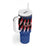 Personalized Haiti Tumbler With Handle Christmas Festive Vibes - Wonder Print Shop