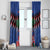 Personalized Haiti Window Curtain Christmas Festive Vibes - Wonder Print Shop