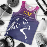 UAE Cricket Custom Men Tank Top Arabian Falcon - Wonder Print Shop