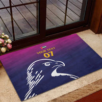 UAE Cricket Custom Rubber Doormat Arabian Falcon - Wonder Print Shop