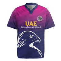 UAE Cricket Custom Rugby Jersey Arabian Falcon - Wonder Print Shop