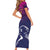 UAE Cricket Custom Short Sleeve Bodycon Dress Arabian Falcon - Wonder Print Shop