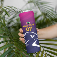 UAE Cricket Custom Skinny Tumbler Arabian Falcon - Wonder Print Shop