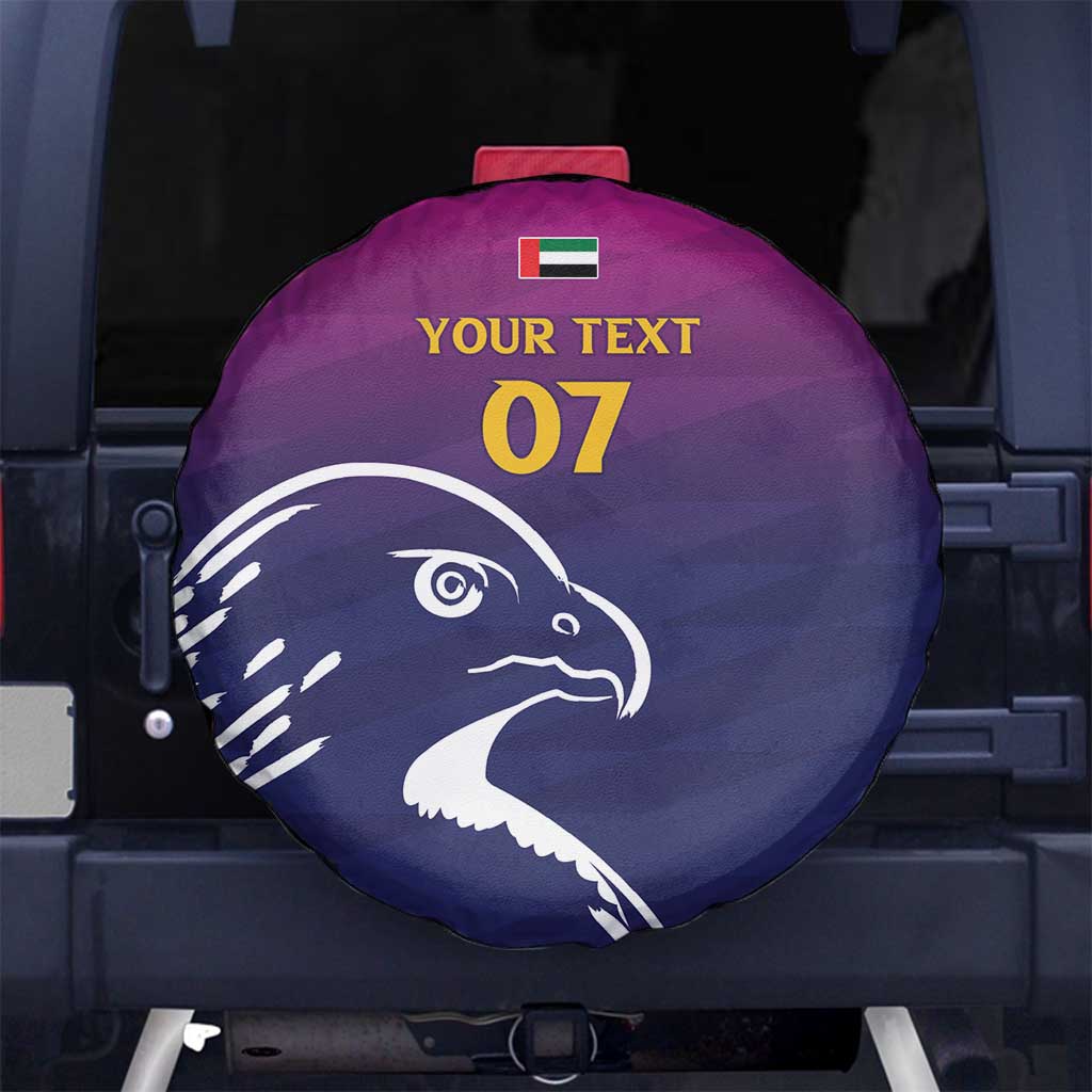 UAE Cricket Custom Spare Tire Cover Arabian Falcon - Wonder Print Shop