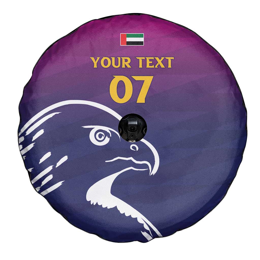 UAE Cricket Custom Spare Tire Cover Arabian Falcon - Wonder Print Shop