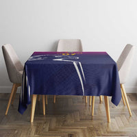 UAE Cricket Custom Tablecloth Arabian Falcon - Wonder Print Shop