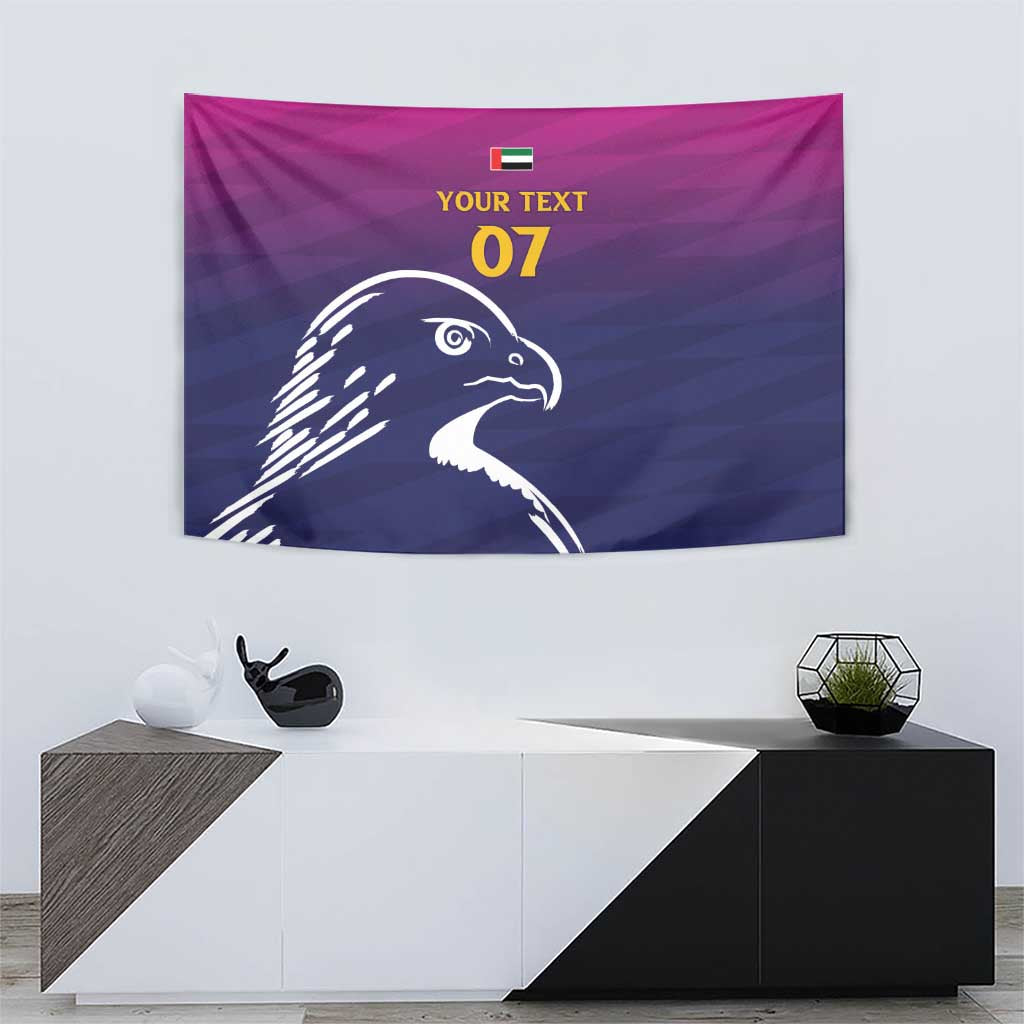 UAE Cricket Custom Tapestry Arabian Falcon - Wonder Print Shop