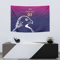 UAE Cricket Custom Tapestry Arabian Falcon - Wonder Print Shop