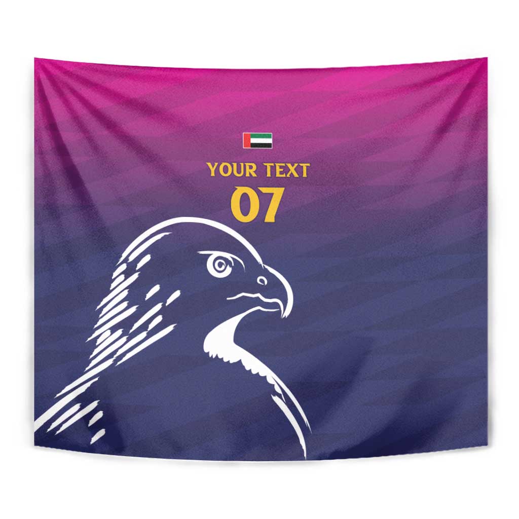 UAE Cricket Custom Tapestry Arabian Falcon - Wonder Print Shop