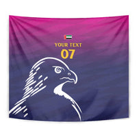 UAE Cricket Custom Tapestry Arabian Falcon - Wonder Print Shop