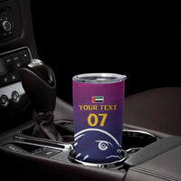 UAE Cricket Custom Tumbler Cup Arabian Falcon - Wonder Print Shop