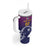UAE Cricket Custom Tumbler With Handle Arabian Falcon - Wonder Print Shop