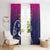 UAE Cricket Custom Window Curtain Arabian Falcon - Wonder Print Shop