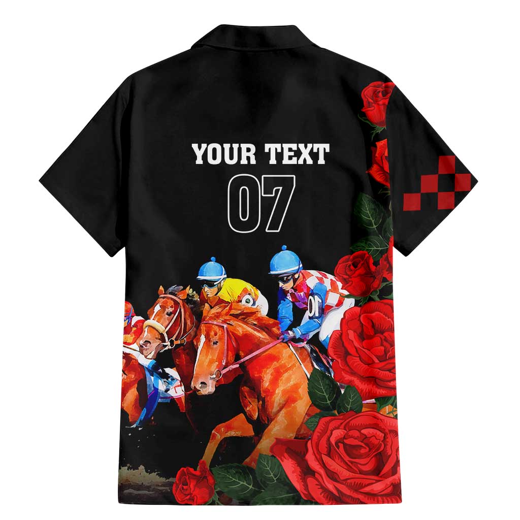 Horse Racing Custom Family Matching Mermaid Dress and Hawaiian Shirt 151st Anniversary Race For the Roses LT7