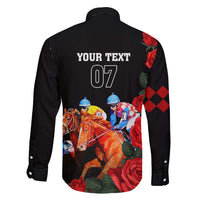 Horse Racing Custom Family Matching Mermaid Dress and Hawaiian Shirt 151st Anniversary Race For the Roses LT7