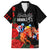 Horse Racing Custom Family Matching Off Shoulder Long Sleeve Dress and Hawaiian Shirt 151st Anniversary Race For the Roses LT7