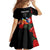 Horse Racing Custom Family Matching Off Shoulder Maxi Dress and Hawaiian Shirt 151st Anniversary Race For the Roses LT7