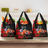 Horse Racing Custom Grocery Bag 151st Anniversary Race For the Roses LT7