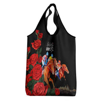 Horse Racing Custom Grocery Bag 151st Anniversary Race For the Roses LT7