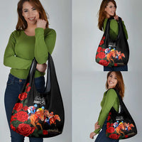 Horse Racing Custom Grocery Bag 151st Anniversary Race For the Roses LT7