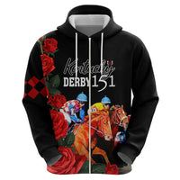 Horse Racing Custom Hoodie 151st Anniversary Race For the Roses LT7