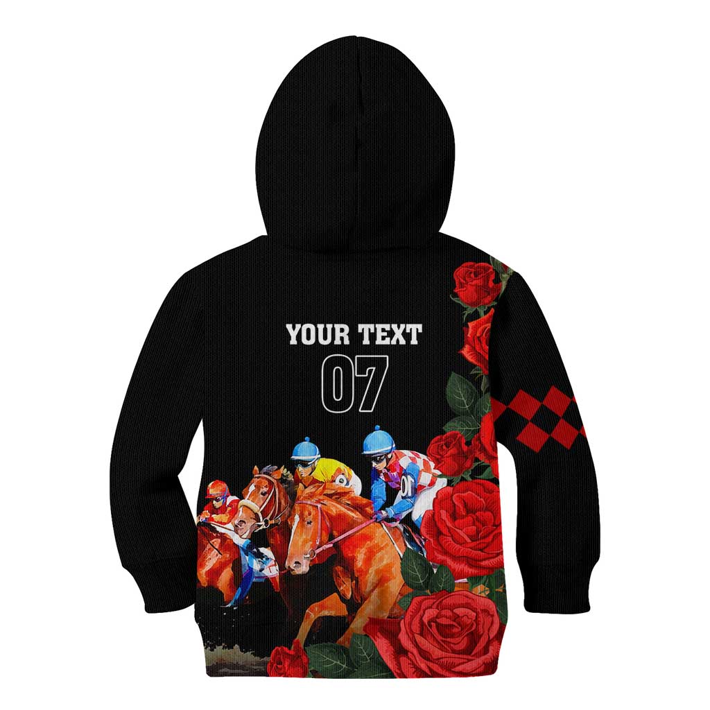 Horse Racing Custom Kid Hoodie 151st Anniversary Race For the Roses LT7