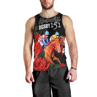 Horse Racing Custom Men Tank Top 151st Anniversary Race For the Roses LT7