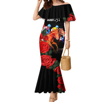 Horse Racing Custom Mermaid Dress 151st Anniversary Race For the Roses LT7