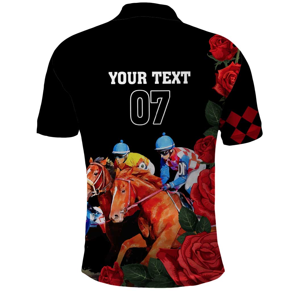 Horse Racing Custom Polo Shirt 151st Anniversary Race For the Roses LT7