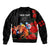Horse Racing Custom Sleeve Zip Bomber Jacket 151st Anniversary Race For the Roses LT7