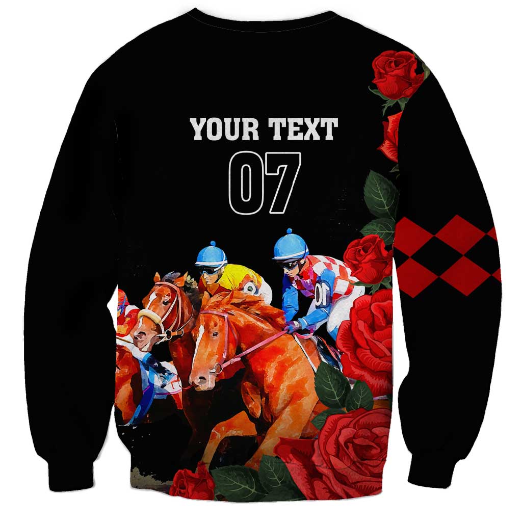 Horse Racing Custom Sweatshirt 151st Anniversary Race For the Roses LT7