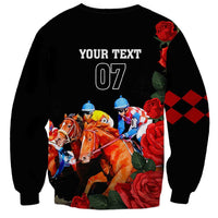 Horse Racing Custom Sweatshirt 151st Anniversary Race For the Roses LT7