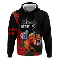 Horse Racing Custom Zip Hoodie 151st Anniversary Race For the Roses LT7