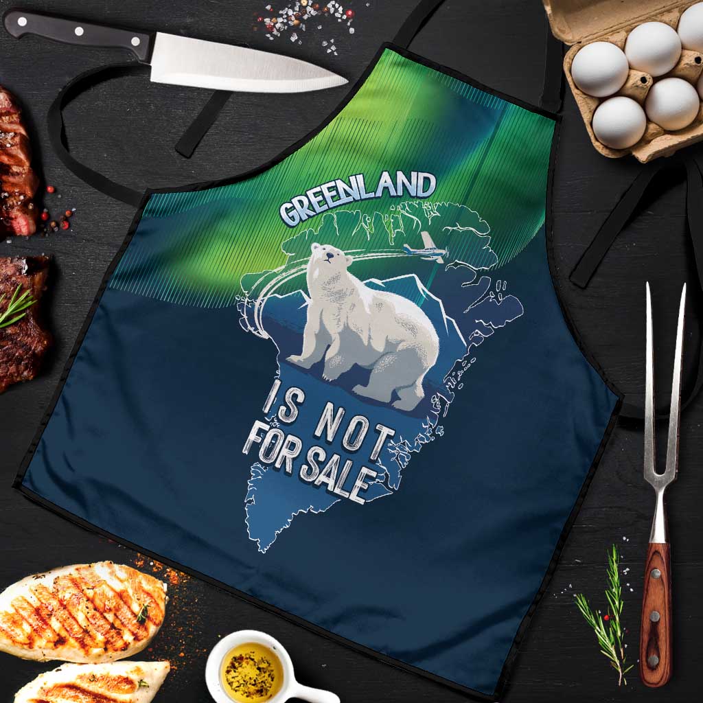 Greenland Is Not For Sale Apron Arctic Aurora Borealis