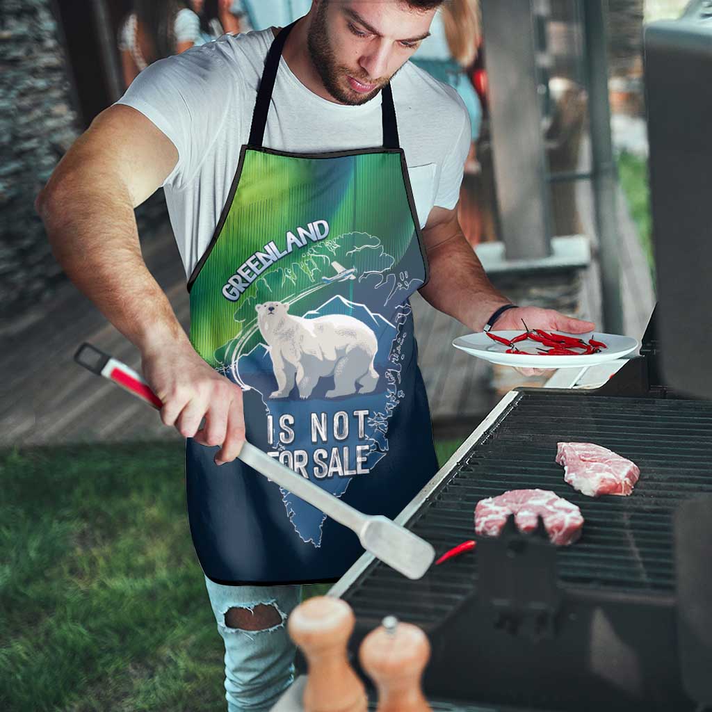 Greenland Is Not For Sale Apron Arctic Aurora Borealis