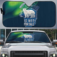 Greenland Is Not For Sale Auto Sun Shade Arctic Aurora Borealis