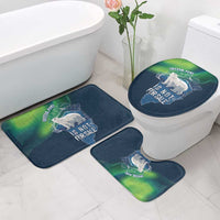 Greenland Is Not For Sale Bathroom Set Arctic Aurora Borealis