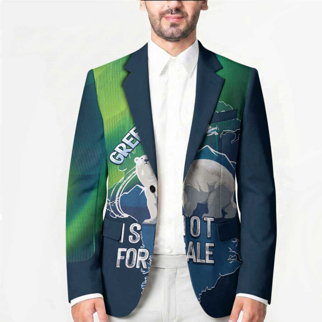 Greenland Is Not For Sale Blazer Arctic Aurora Borealis