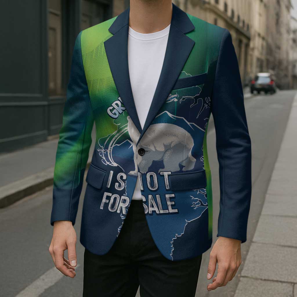Greenland Is Not For Sale Blazer Arctic Aurora Borealis