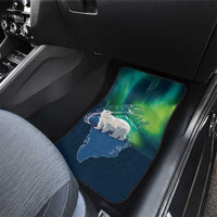Greenland Is Not For Sale Car Mats Arctic Aurora Borealis