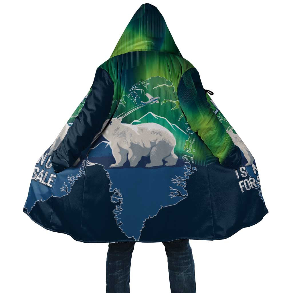 Greenland Is Not For Sale Cloak Arctic Aurora Borealis