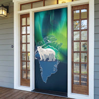 Greenland Is Not For Sale Door Cover Arctic Aurora Borealis