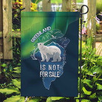 Greenland Is Not For Sale Garden Flag Arctic Aurora Borealis